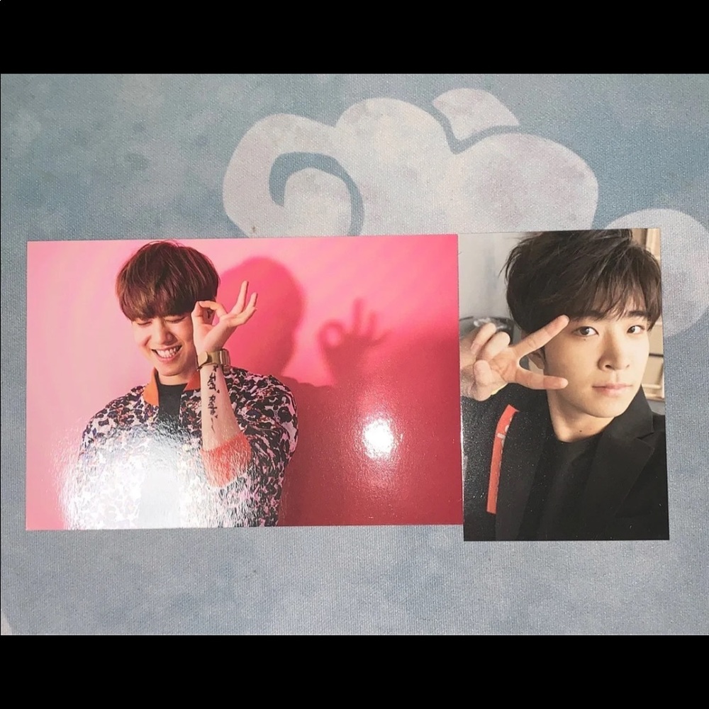 got7 album and cd youngjae&yugyeom photocards